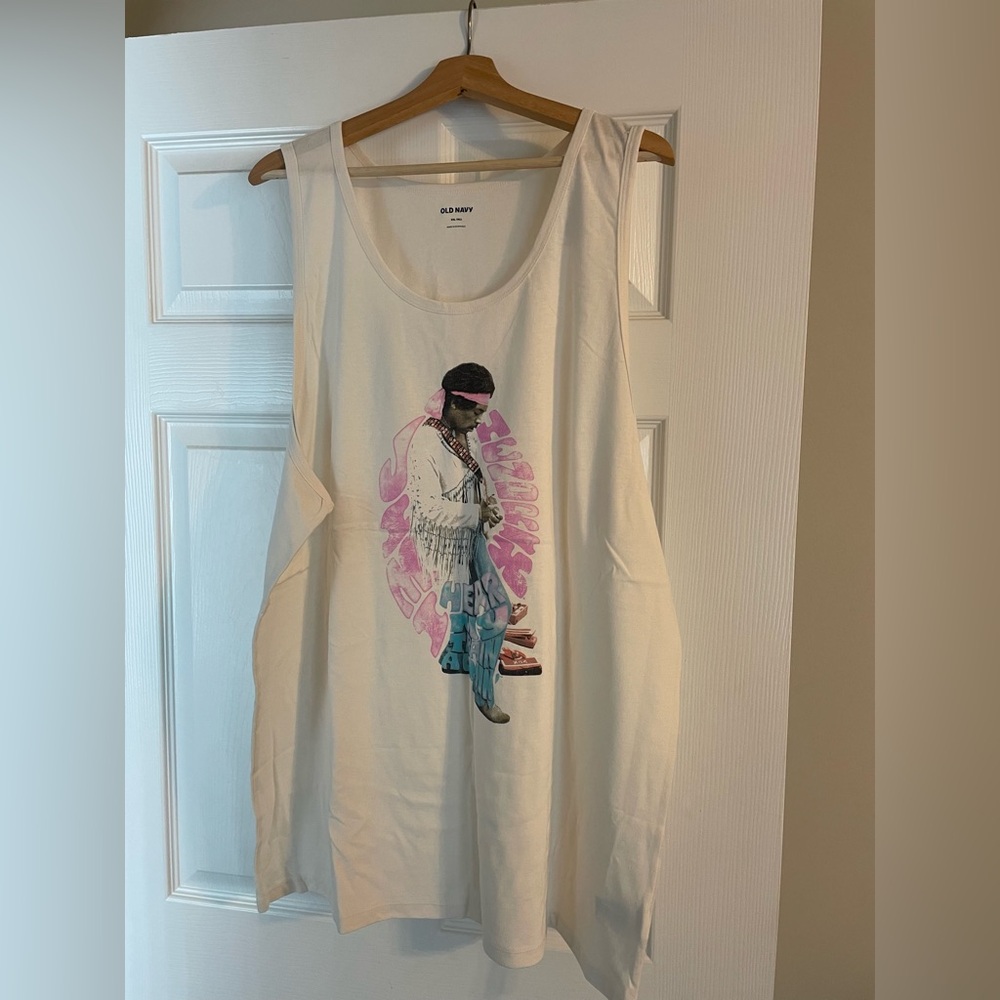 Jimi Hendrix Gender-Neutral Tank Top